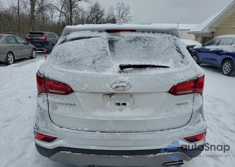 2017 Hyundai Santa Fe Sport from USA, damaged, VIN 5XYZT3LB2HG485793